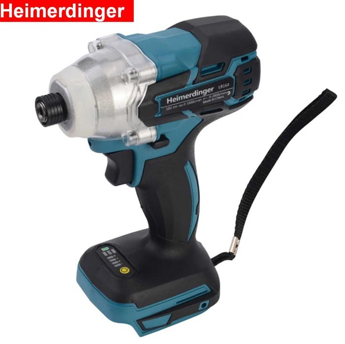 18V Аккумуляторный бесщеточный импакт / шуруповерт Heimerdinger LB164