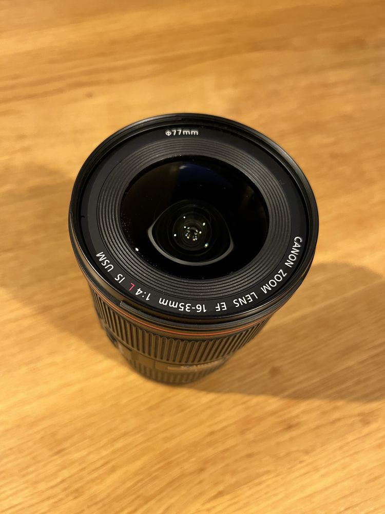 Obiektyw Canon 16-35 f4 is image stabilizer ultrasonic