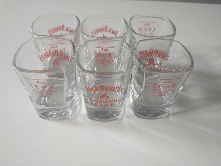 Kieliszki "Jack Daniel's Tennessee FIRE"