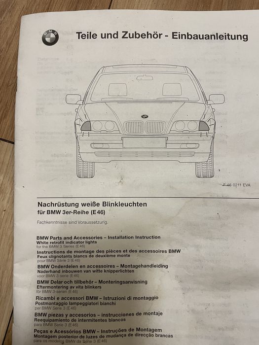 Lampy tylne bmw e46 seria 3