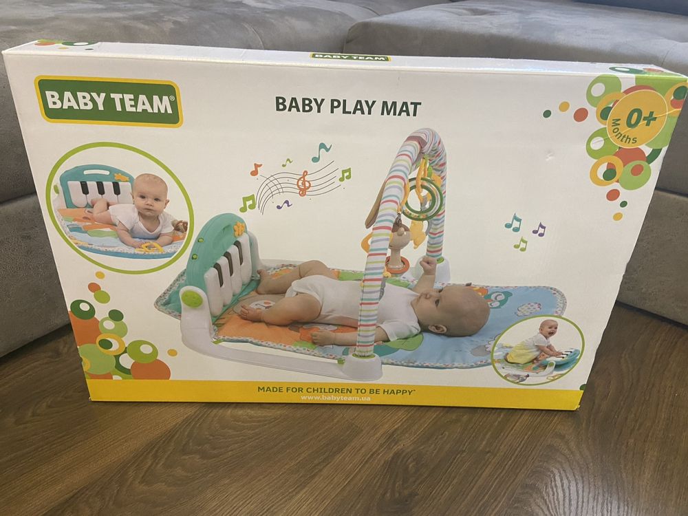 Розвиваючий музичний килимок baby team baby play mat