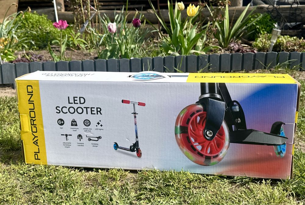 Nowa hulajnoga Scooter do 50kg Playground