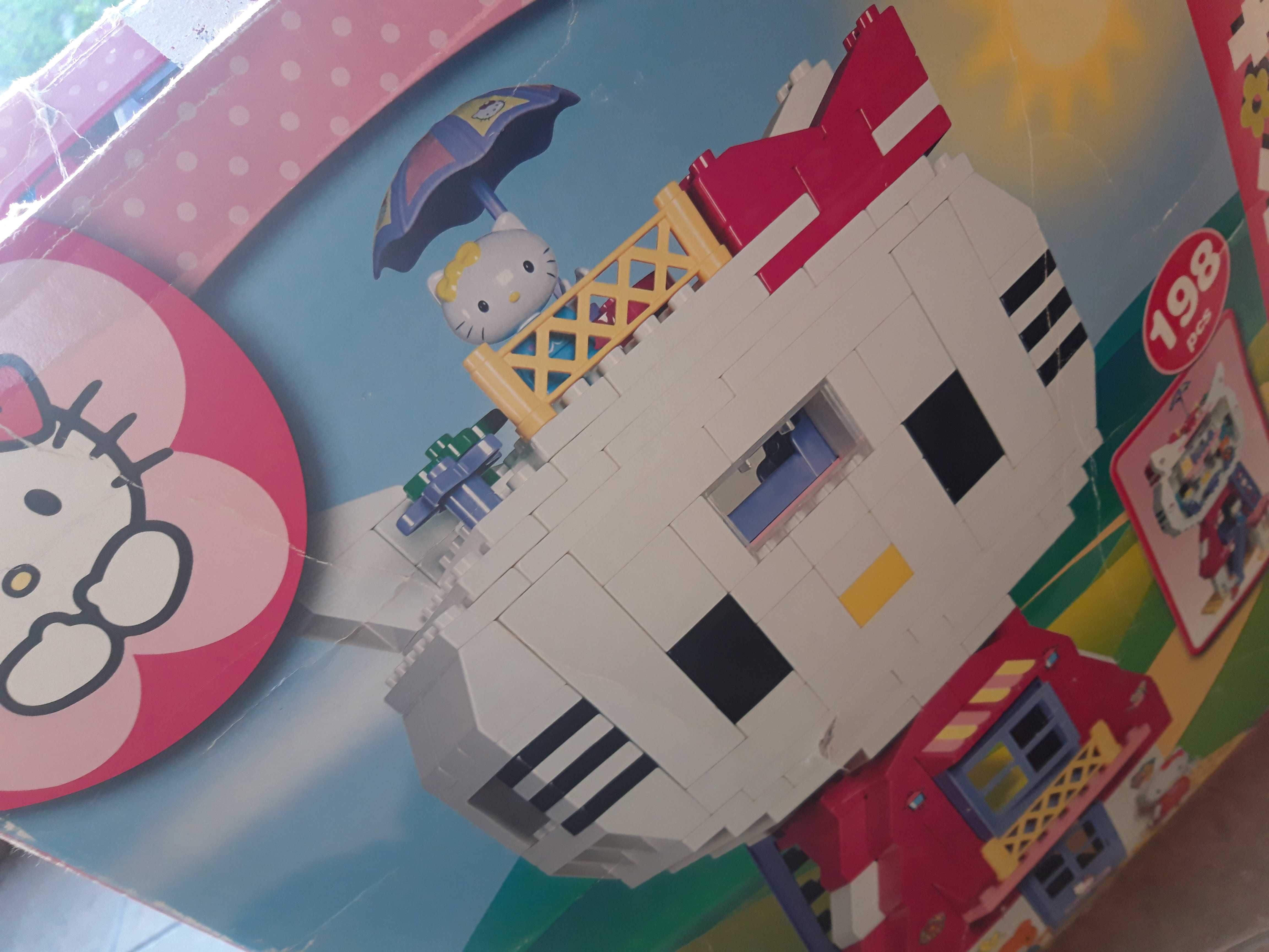 Klocki playBig box hello kitty domek 198 el.ogromne kontbi LEGO Duplo