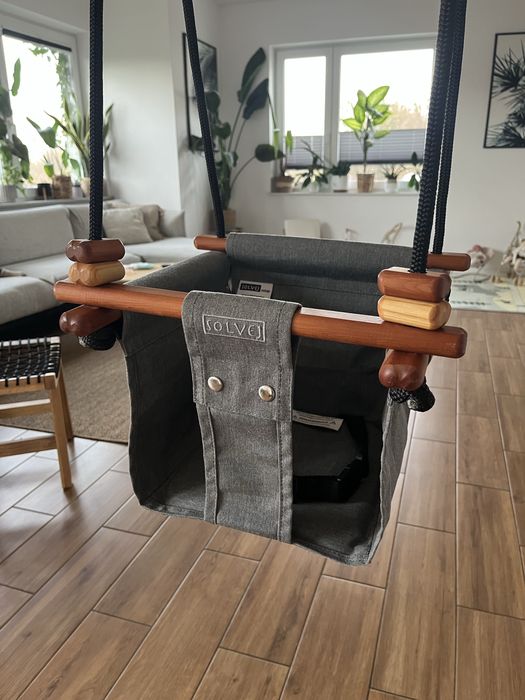 SOLVEJ huśtawka dla dziecka Baby Toddler Swing do domu i na zewnątrz