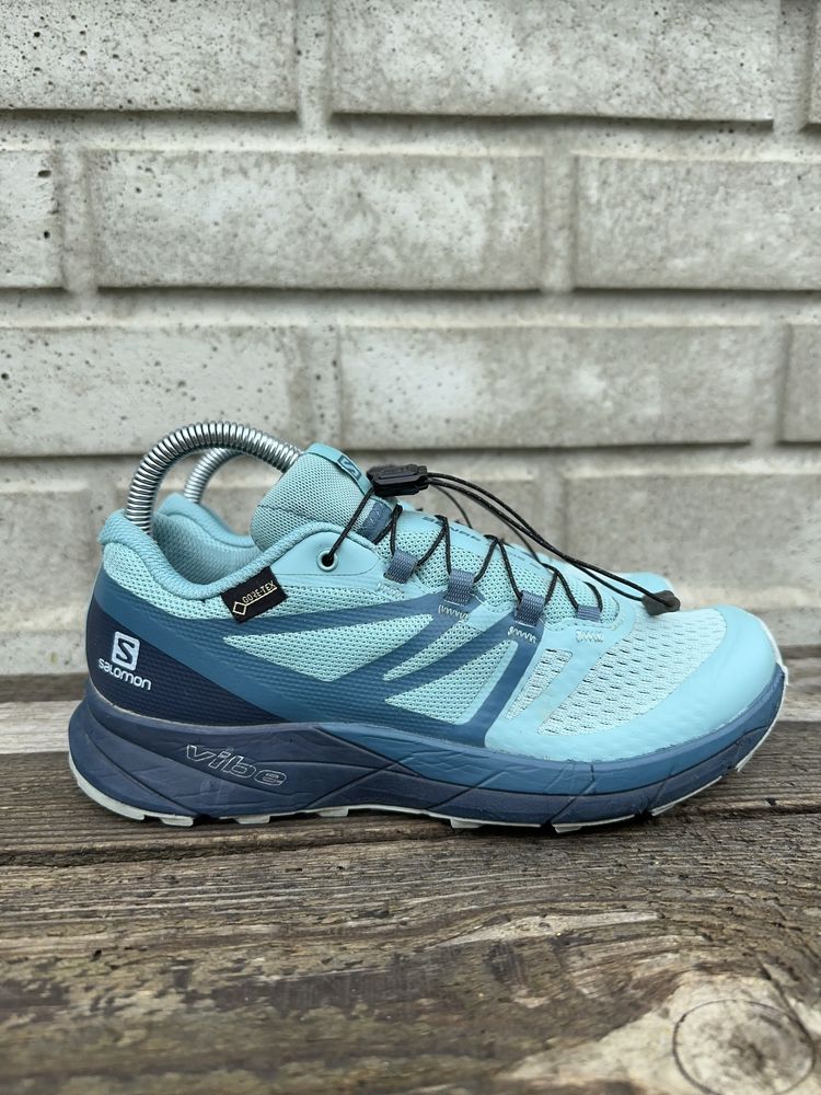 Wodoodporne buty Salomon Sense Ride 2 GTX Invisible Fit, rozmiar 38