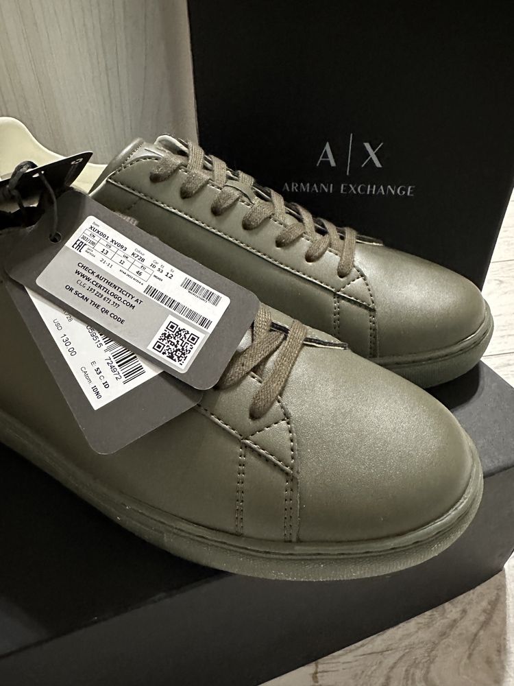 Продам кроссовки  A|X Armani Exchange