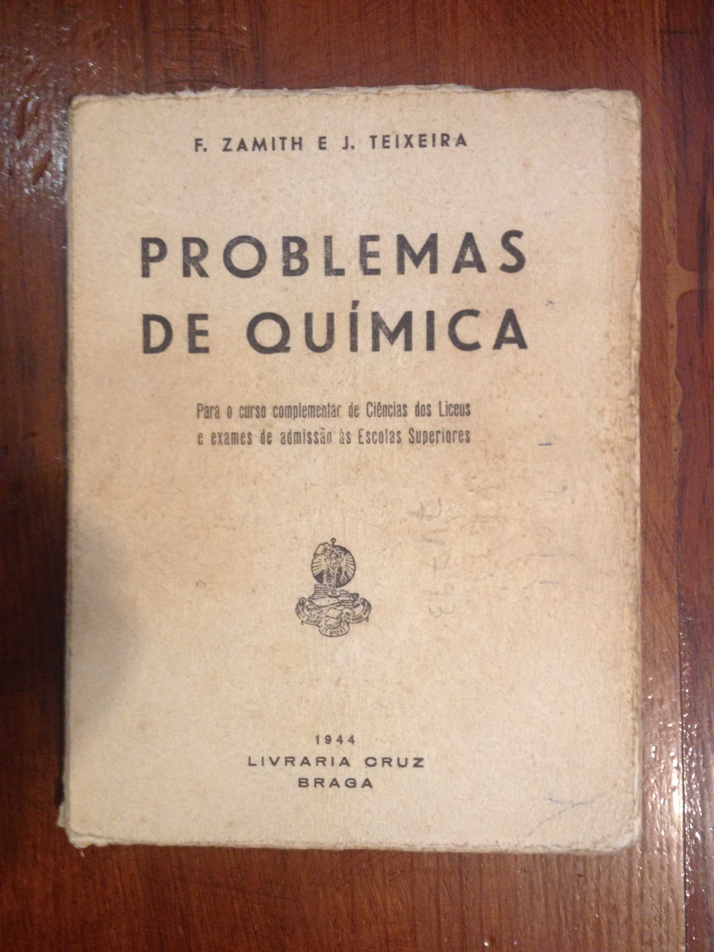 F. Zamith e J. Teixeira - Problemas de química