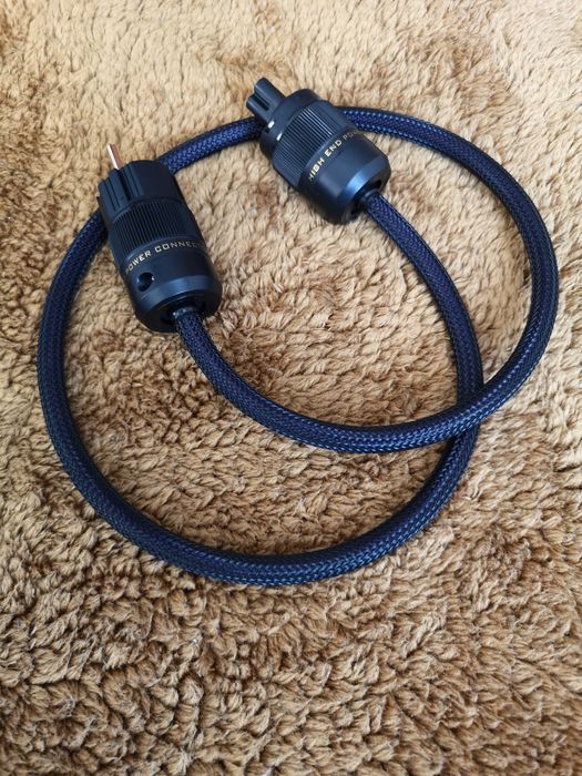 Kabel zasilający audio ósemka Melodika 3x1.5mm dł 1.0m.