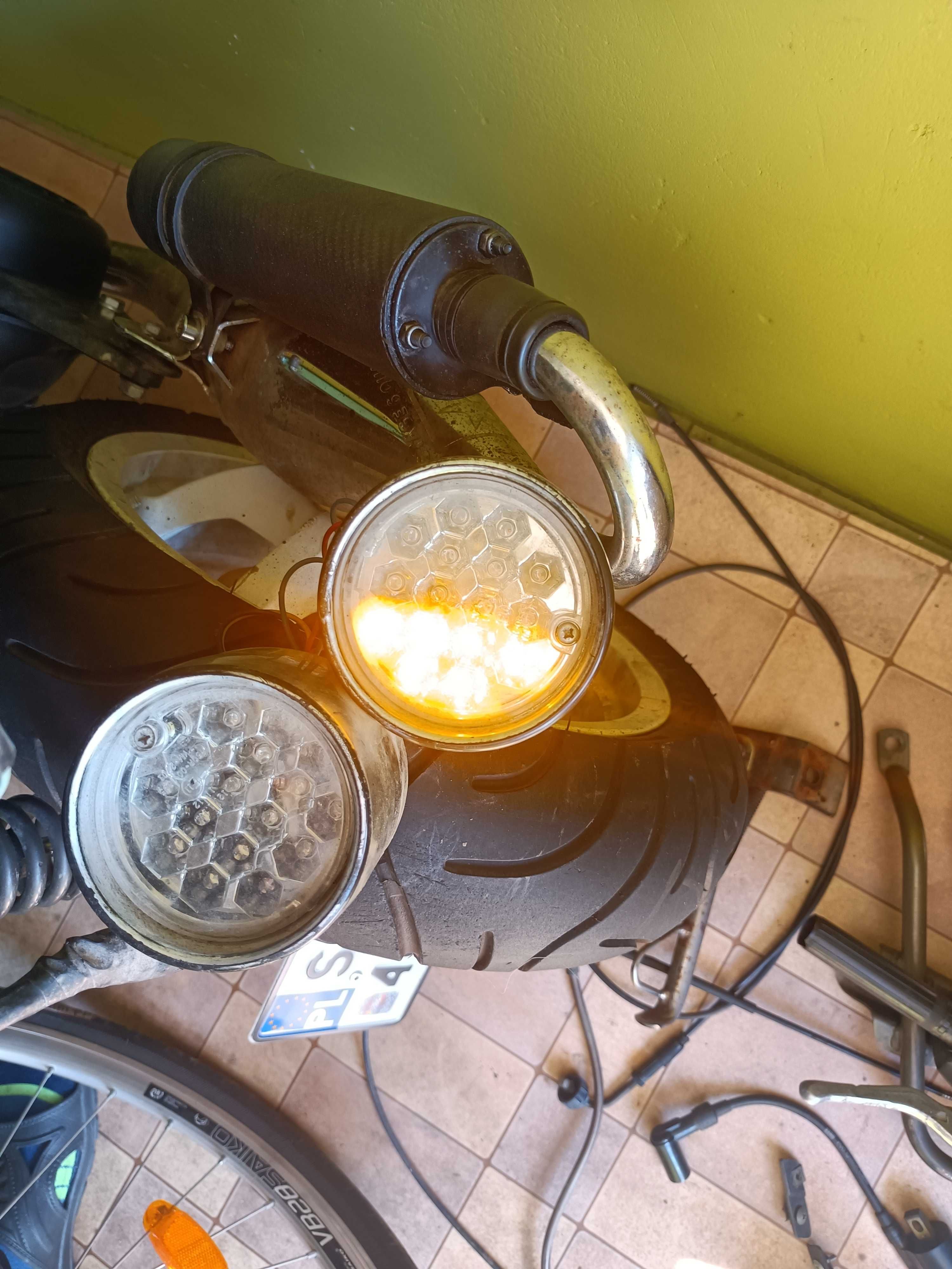 Lampy led Str8 z kierunkowskazami Aprilia Sr Tuning Stage6 Polini Hebo