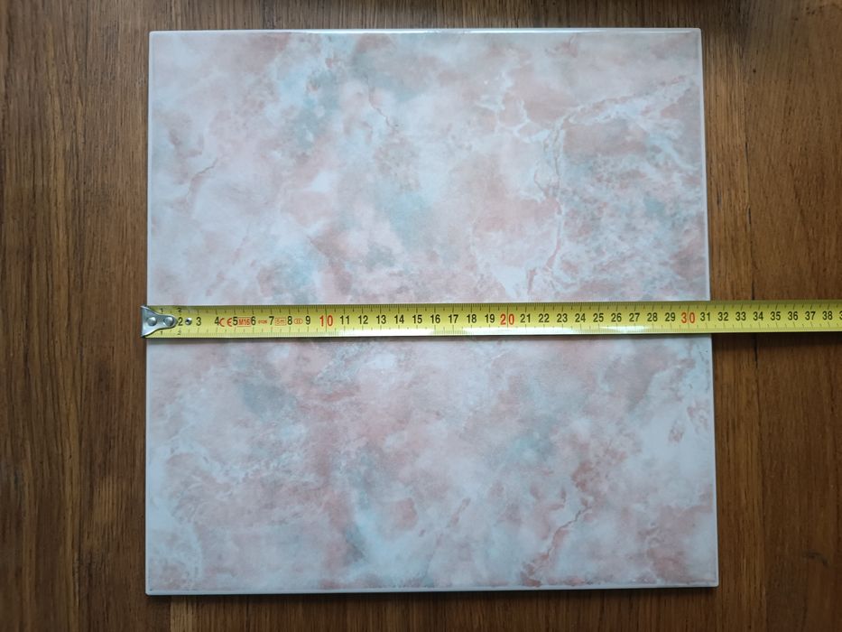 Płytki kafle kafelki pink pinkish beige beżowe z różowym tonem 51 szt.