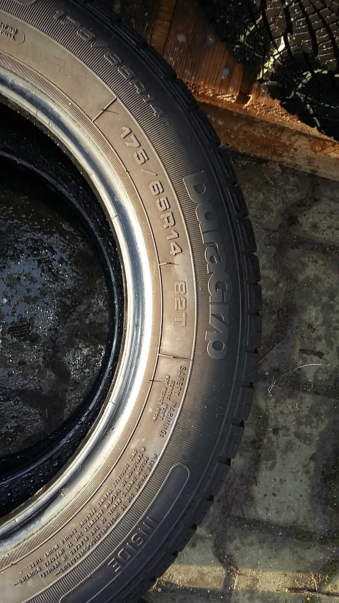 opony używane 175/65R14 Goodyear opona używana 6mm bieżnika