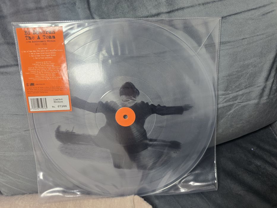 Winyl: płyta winylowa nowa ED SHEERAN - The A-Team - 12" CLEAR EP