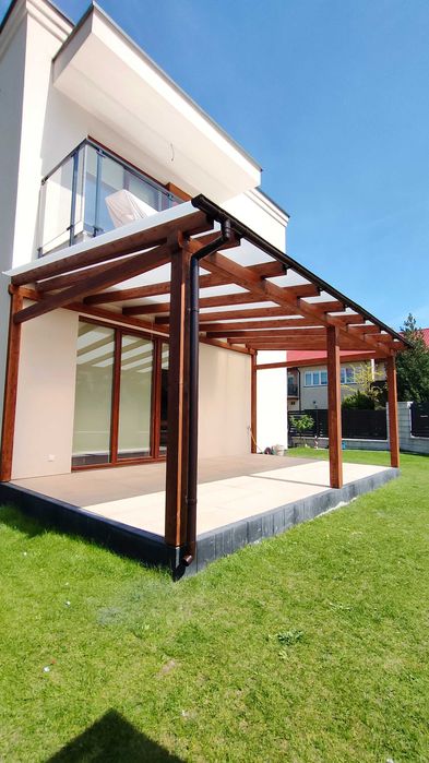 Zadaszenie tarasu  taras  wiata  altana pergola