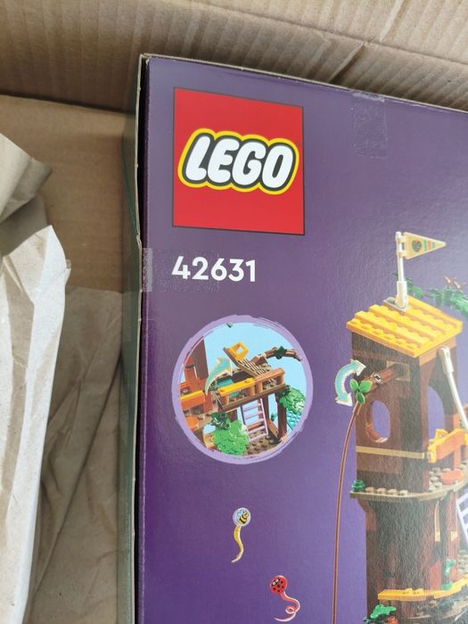 NOWY zestaw LEGO Friends 42631 domek na drzewie na obozie kempingowym