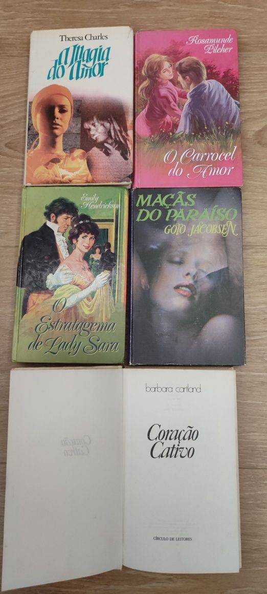 Romances "cor de rosa" (preço por livro)