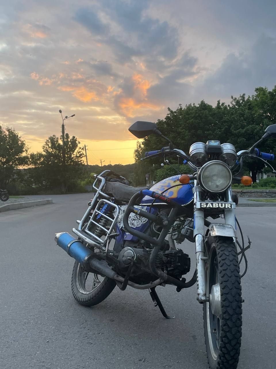 Мопед Sabur "alpha" 110куб