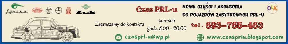 *SYRENA FSM Syrenka BOSTO Linka hamulca ręcznego NOWA !