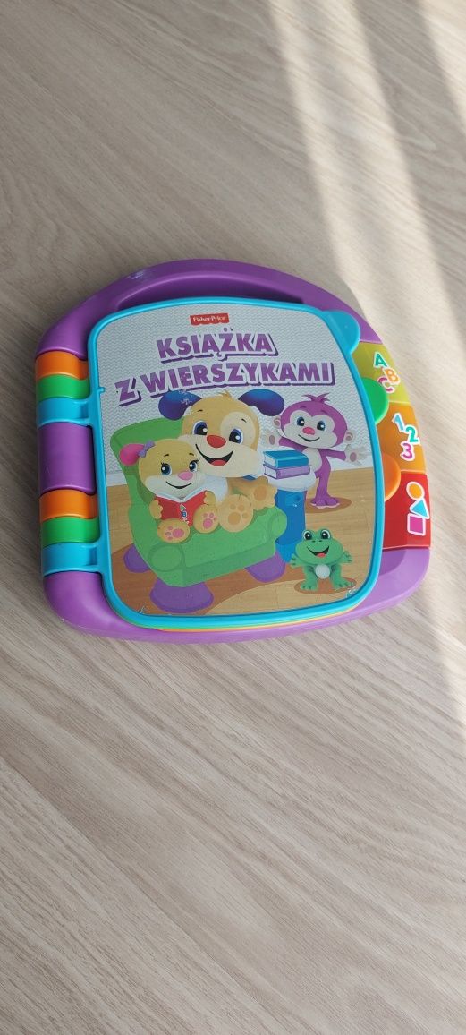 Książka z wierszykami Fisher Price
