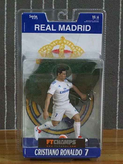 Figuras Cristiano Ronaldo e Messi