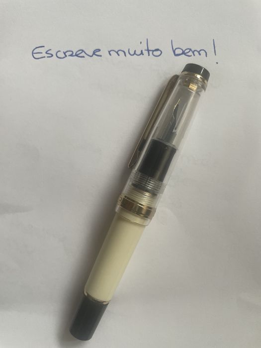Mini caneta de tinta permanente Jinhao, nova