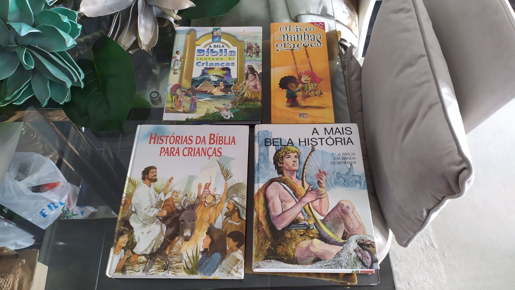 Livros história da Bíblia e orações para crianças 9,99€ cada