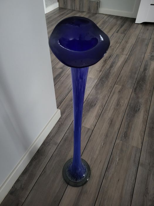 Wazon szklany wysoki