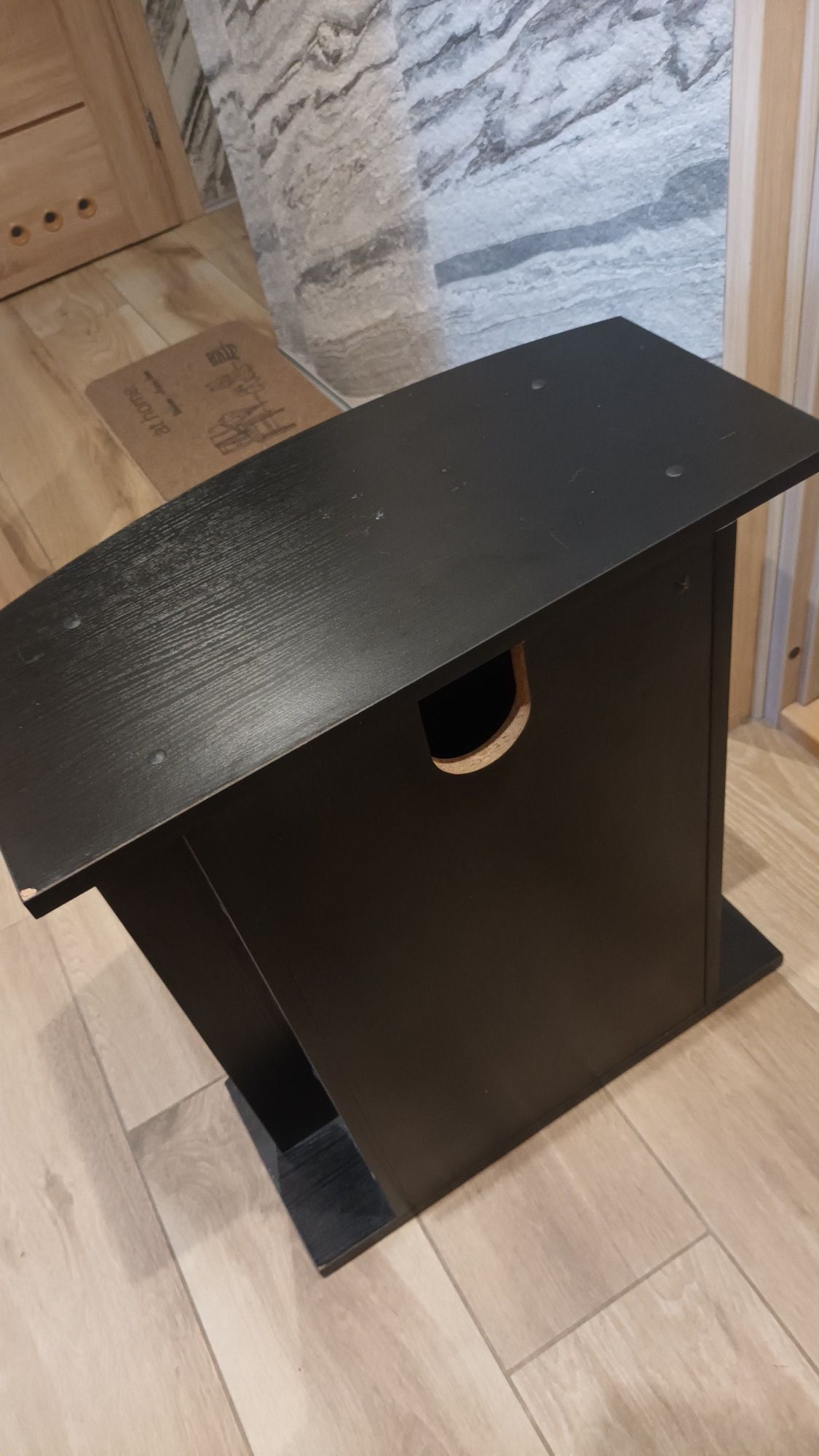 Szafka pod akwarium profilowana 60x25x30 - przednia część profilowana