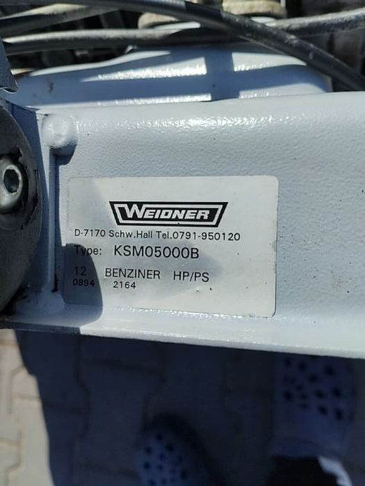 Zamiatarka spalinowa Weidner silnik Honda