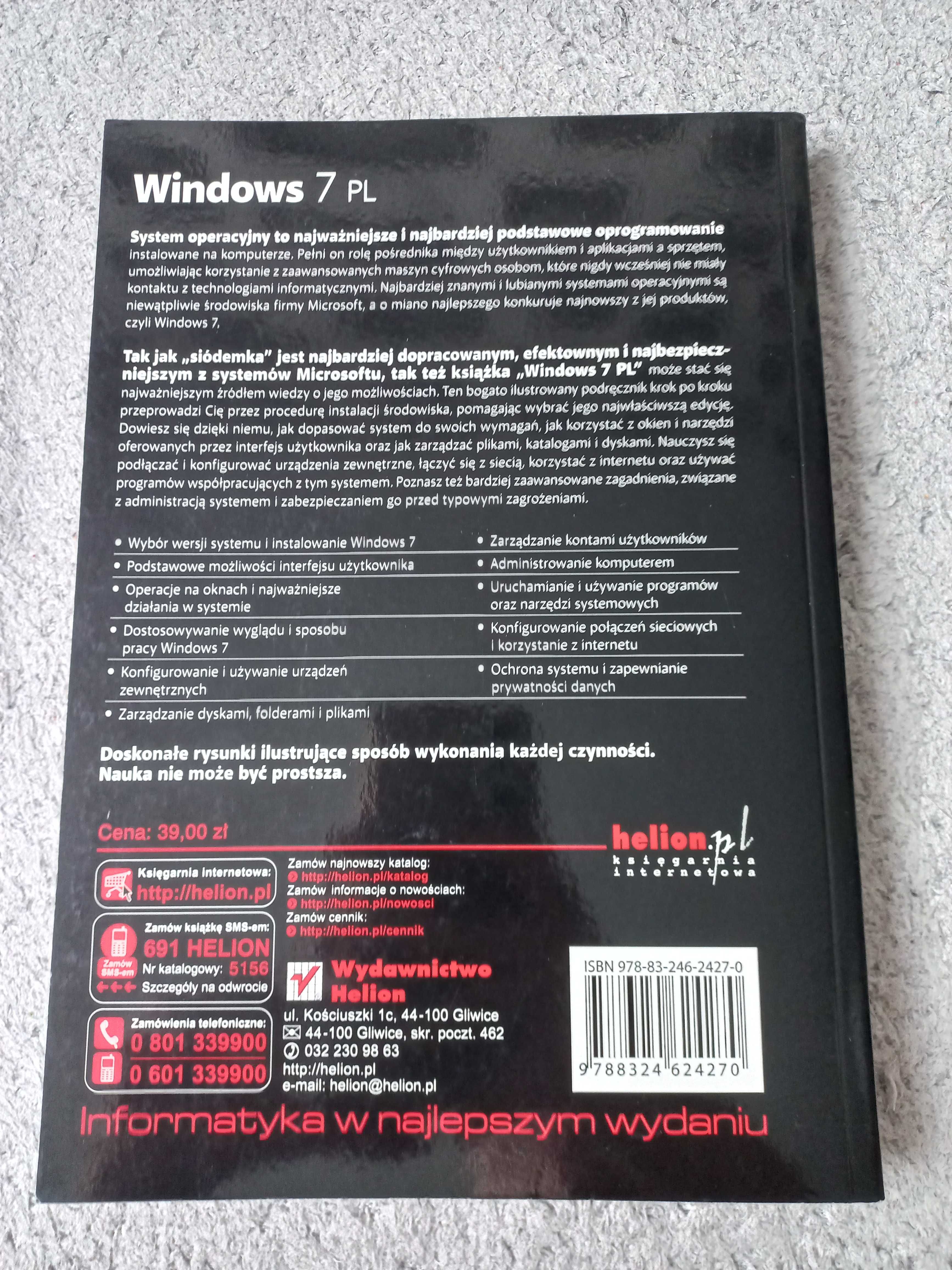 "Windows 7" Danuta Mendrala i Marcin Szeliga