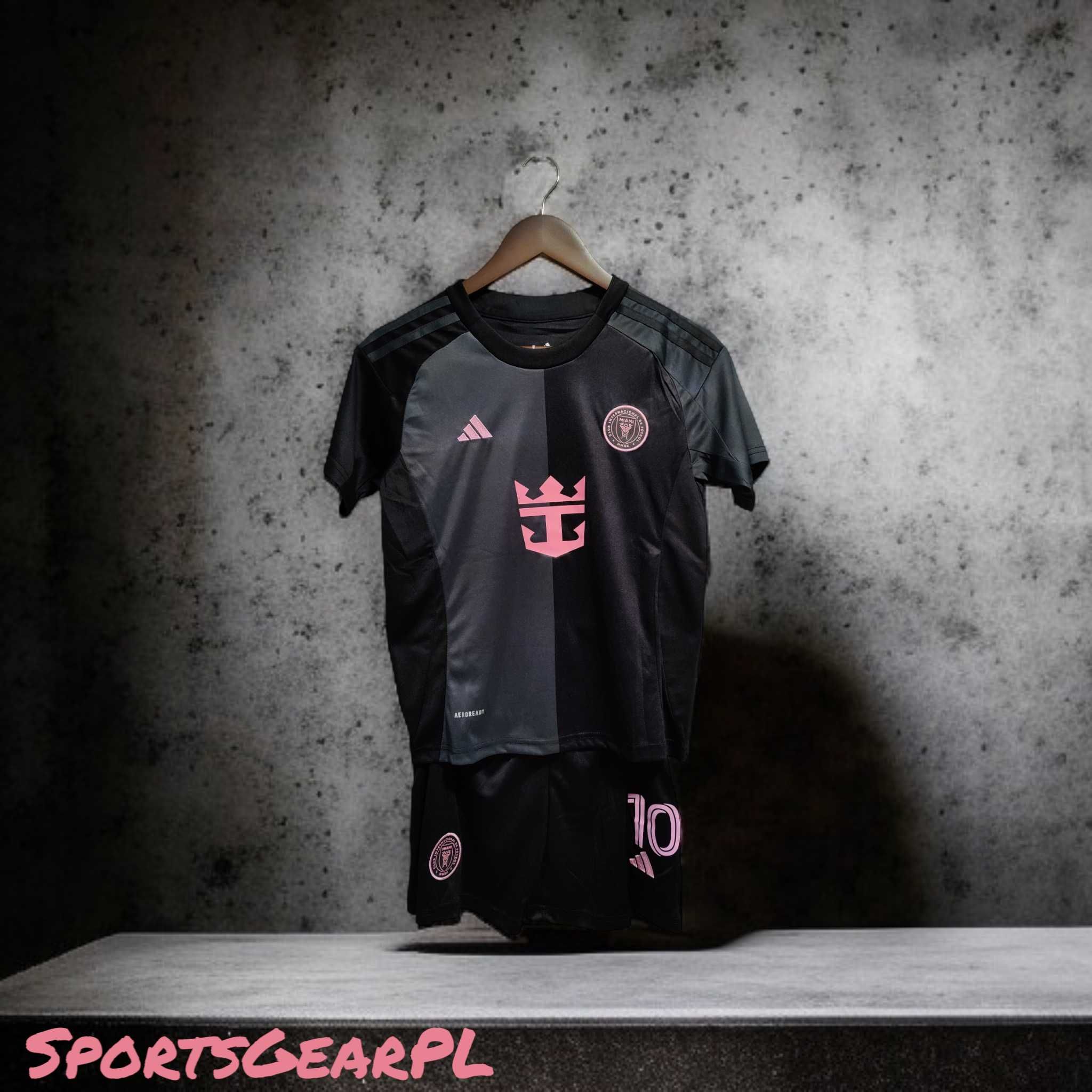 NOWOŚĆ! Leo MESSI #10 Inter Miami 25/26 Komplet Wyjazd RÓŻNE ROZMIARY