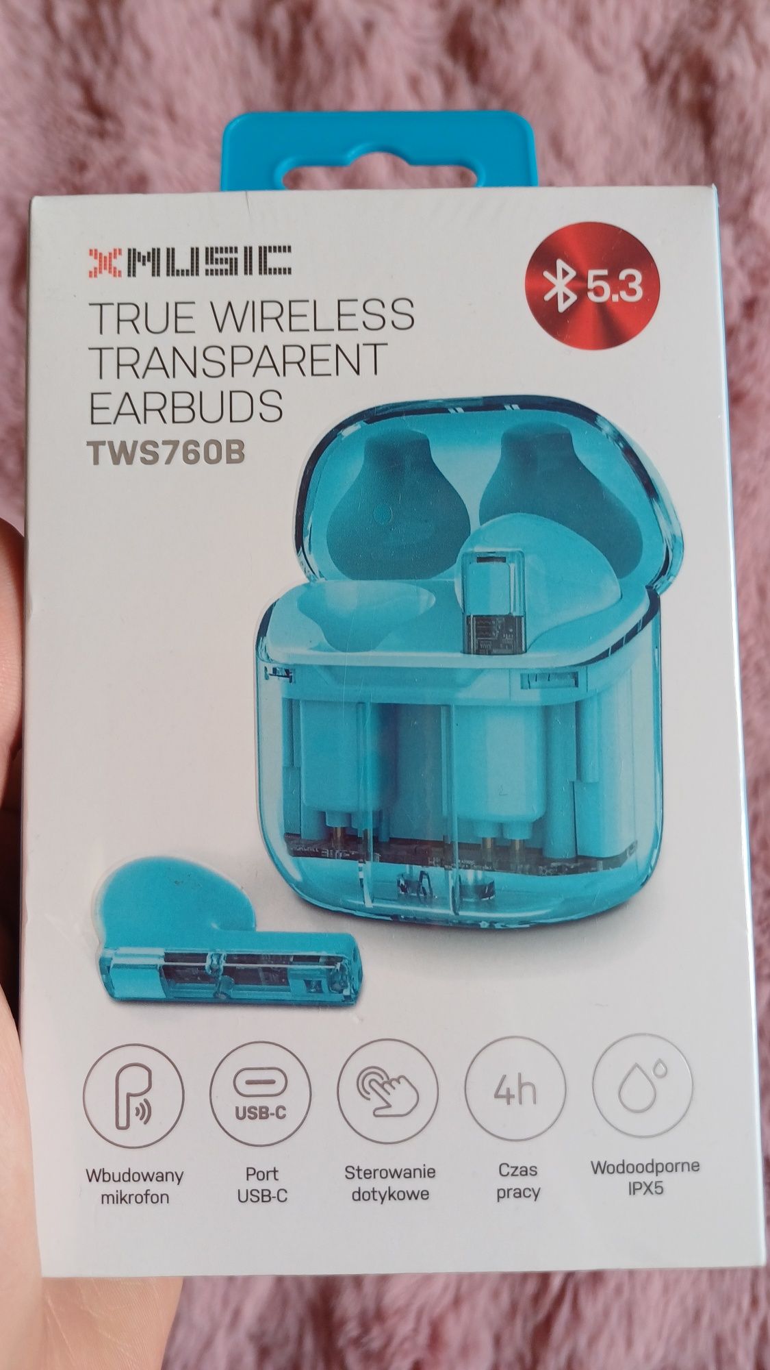 Słuchawki bluetooth nowe zafoliowane