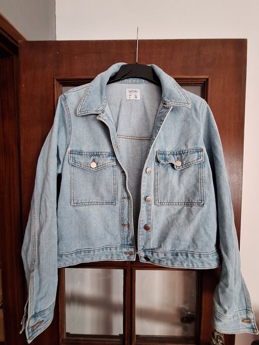 Blusão de ganga usado