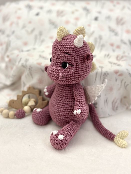 Dragão amigurumi