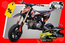 Cross APAQ SUPERMOTO 160cc Manula 4T Pit Bike 12/12 Chłodzony OLEJEM