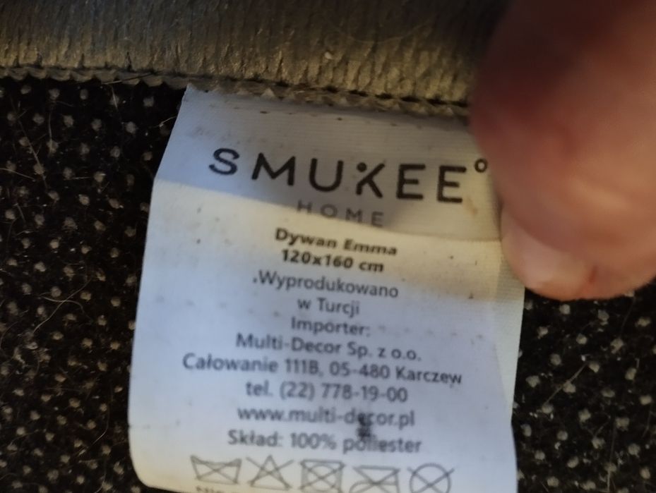 Dywan Smukke 120 x 160, wzór marmur