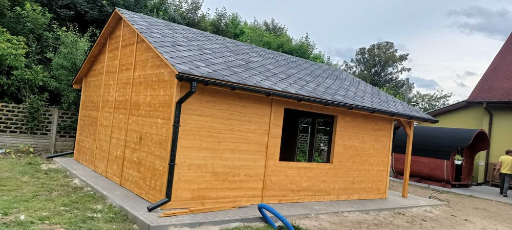 Domek Kordian drewniany na działkę, narzędziowy, domek letniskowy