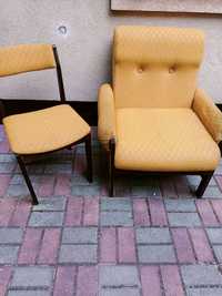 Fotel krzesło PRL