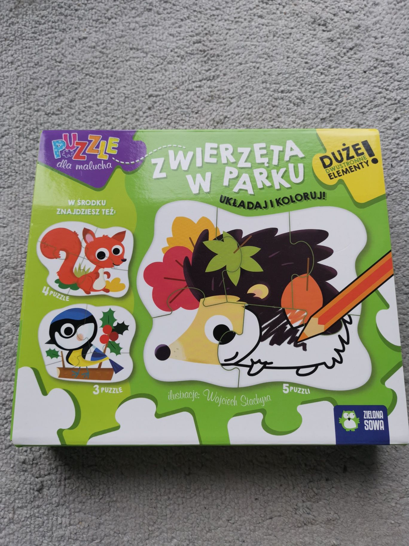 Puzzle, Zielona Sowa