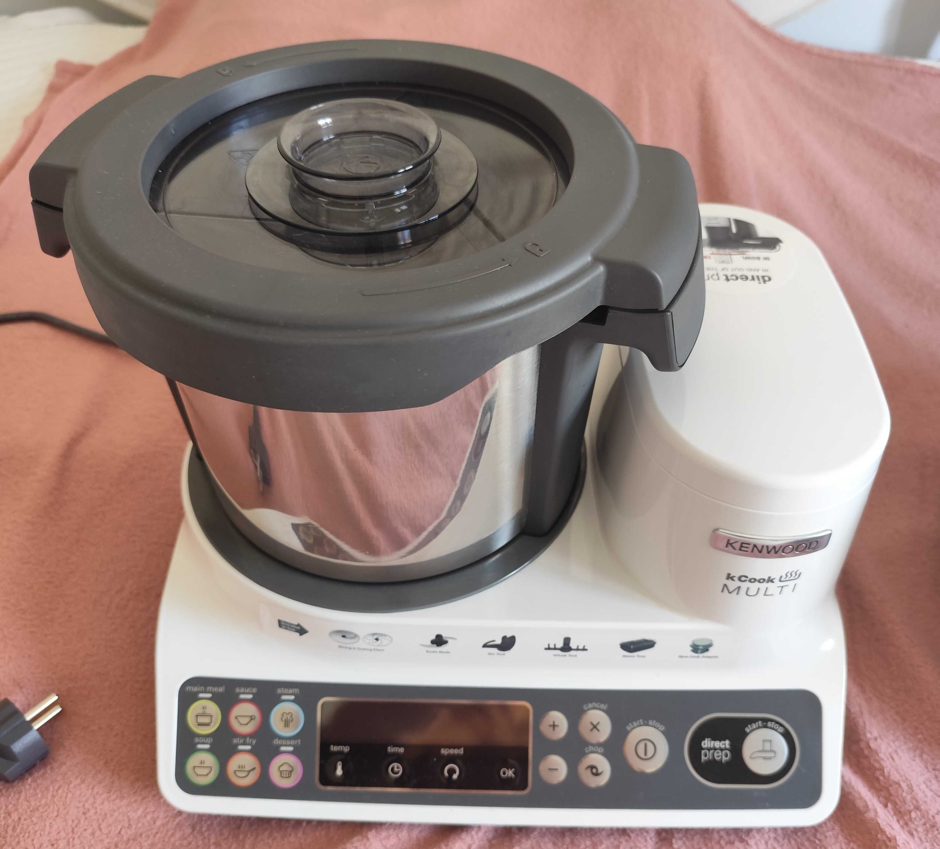 Robot de cozinha kenwood kcook multi ccl401wh nunca usado, na caixa.