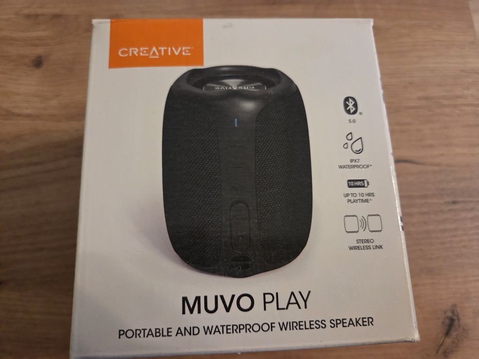Głosnik Creative Muvo Play Bluetooth kolor czarny gwarancja