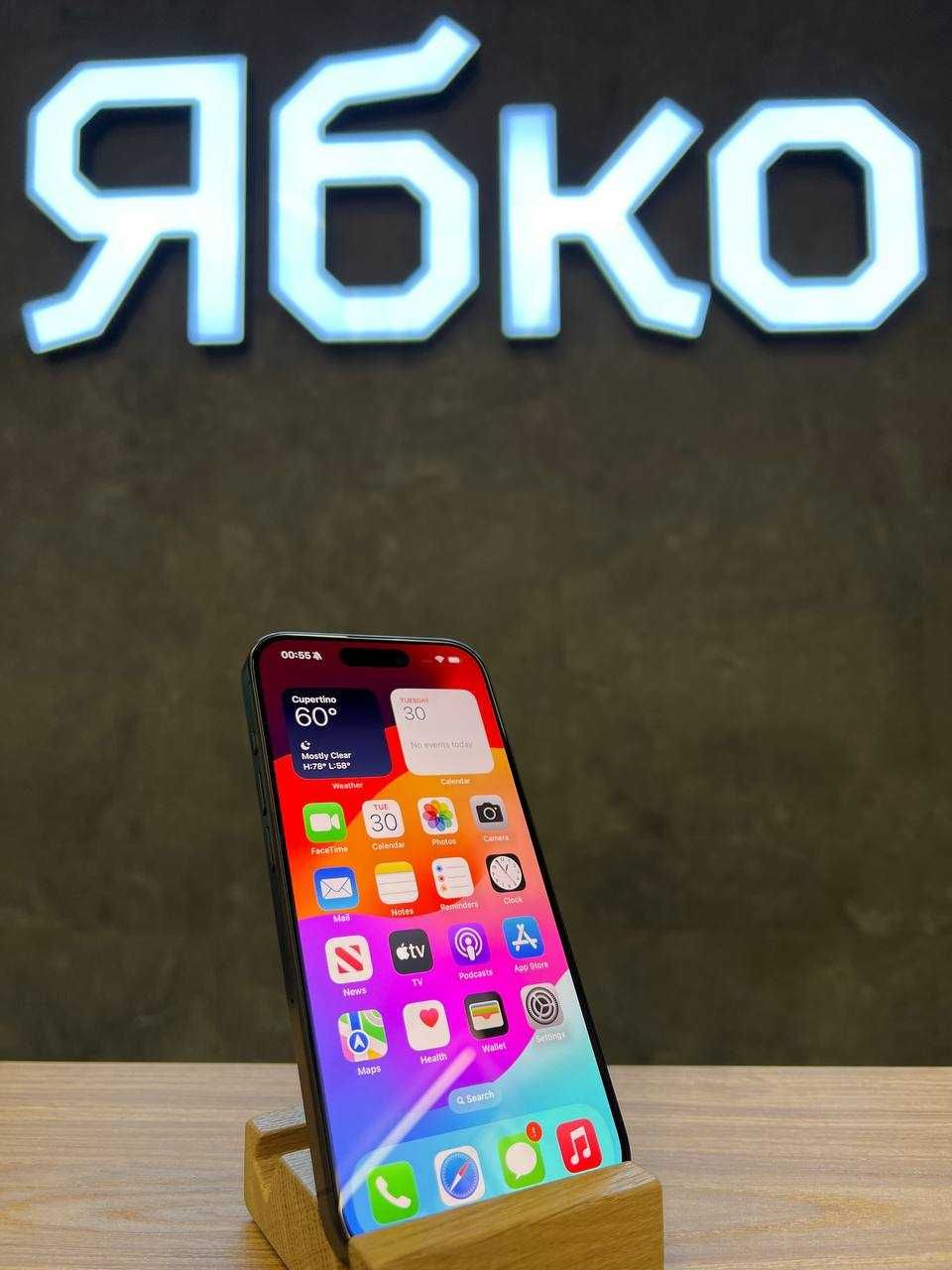 Вживаний iPhone 15 Pro 128 GB ЯБКО Новий Розділ