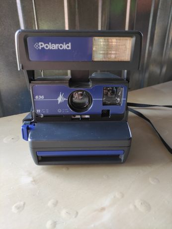 Aparat fotograficzny Polaroid 636 vintage retro PRL DDR design