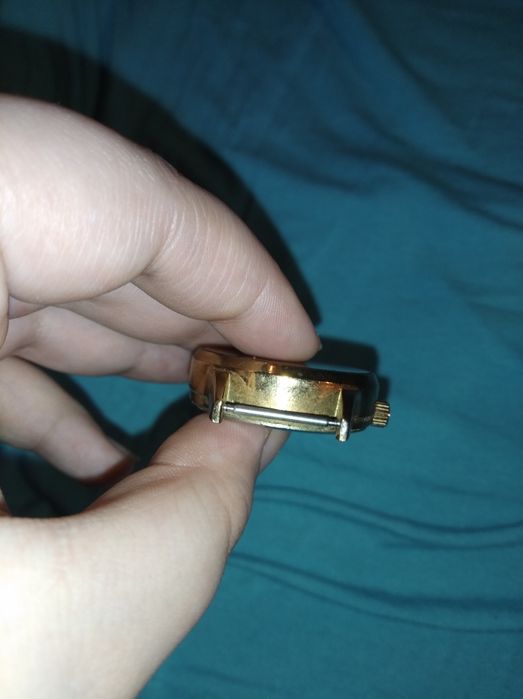 Наручные часы Crystal Blue синие женские блестящие с камнями