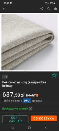 Vimle IKEA pokrowiec .szezlong