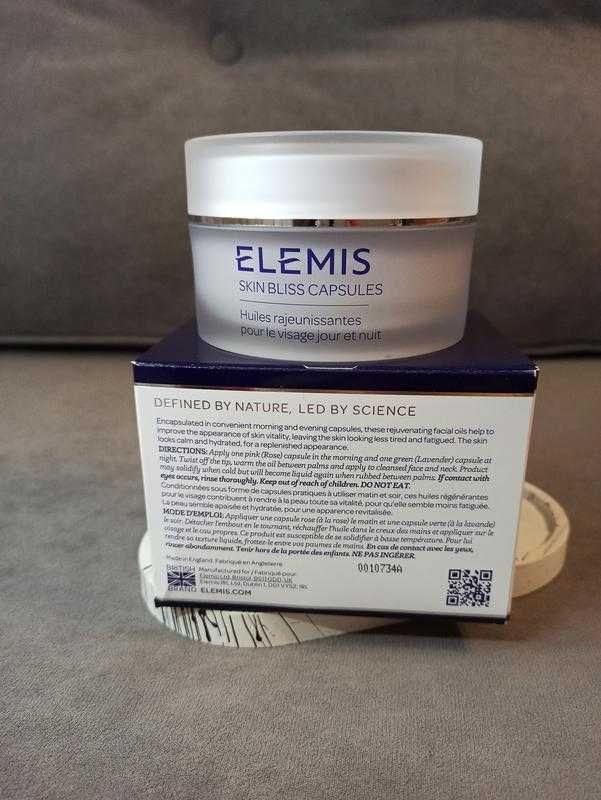 Капсули для обличчя elemis skin bliss capsules, 60 капсул