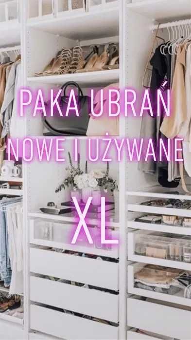 Paka Ubrań PREMIUM Damskich XL Nowe i używane