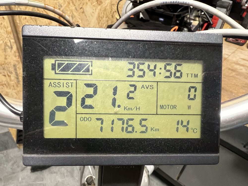 Rower elektryczny GAZELLE SAPHIR 36V z manetką, bateria do naprawy