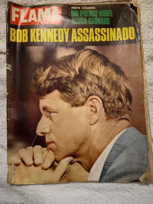 Revista Flama assassinato Bob Kennedy