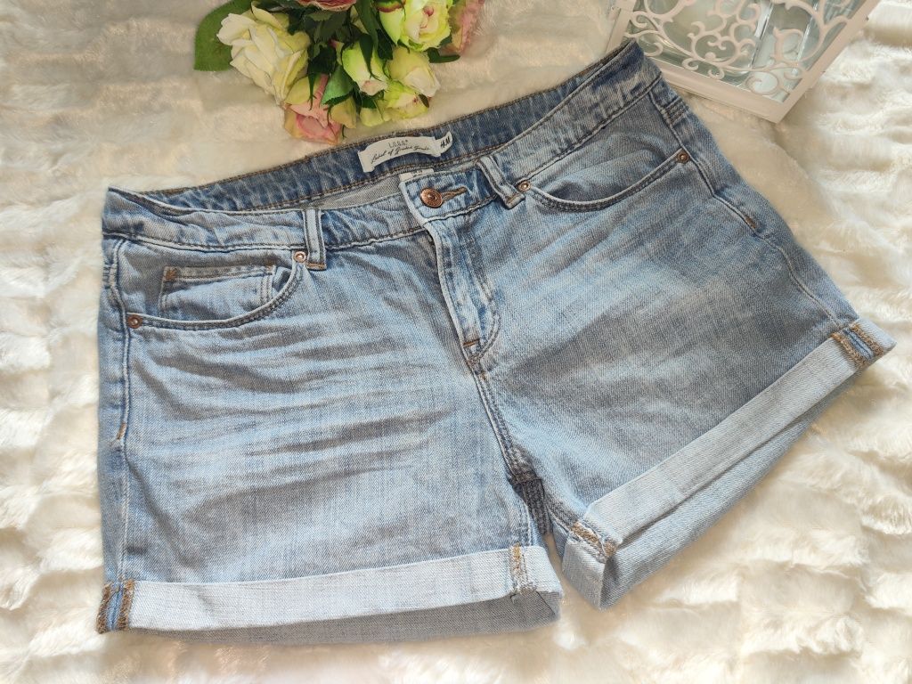 Krótkie spodenki jeansowe H&M rozmiar 28 szorty 38