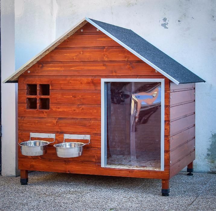 Casotas&Companhia! - Casota em Madeira Mod. Zeus L Lite